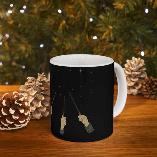 Magical Wizardry Ceramic Mug - Enchanting Coffee or Tea Cup, Perfect Gift for Wizards, Sorcery Enthusiasts, Birthdays, Halloween